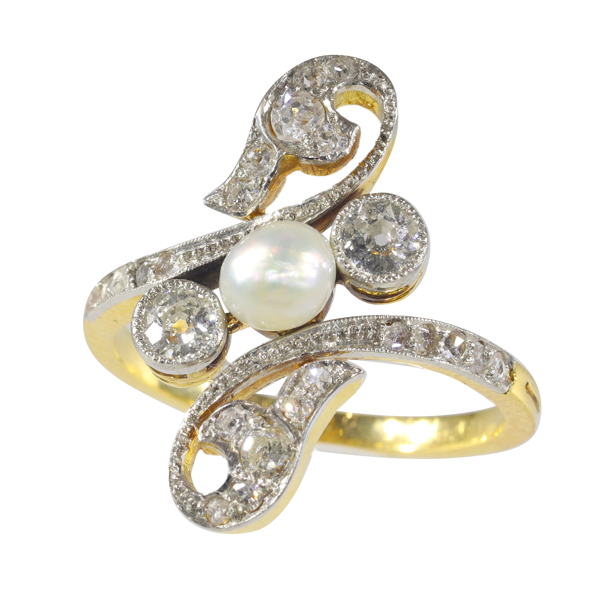 Love Entwined with History: The Belle poque Engagement Ring
